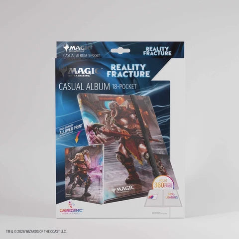Gamegenic Magic: The Gathering Reality Fracture Casual Album 18-Pocket - Garruk of the Veil/Garruk Uncursed