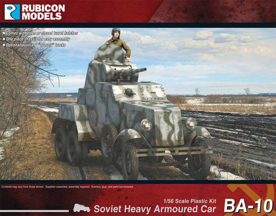 280085 - BA-10 Heavy Armoured Car - Rubicon Models Ltd