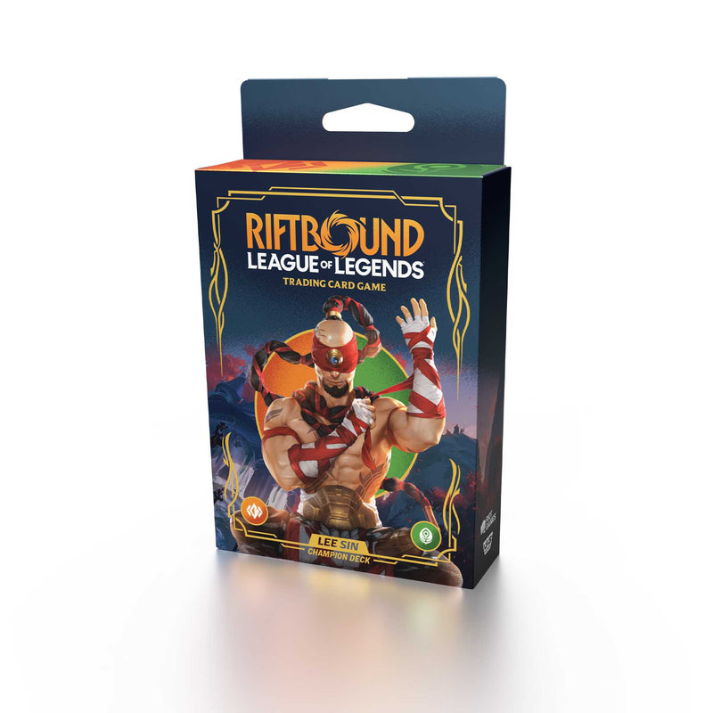 Riftbound: League of Legends TCG - Set 1 - Origins Champion Deck - Lee Sin (Pre-Order)