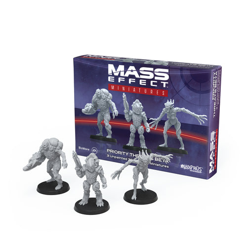 Priority Threats Beta - Resin Collectors Miniatures Set: Mass Effect