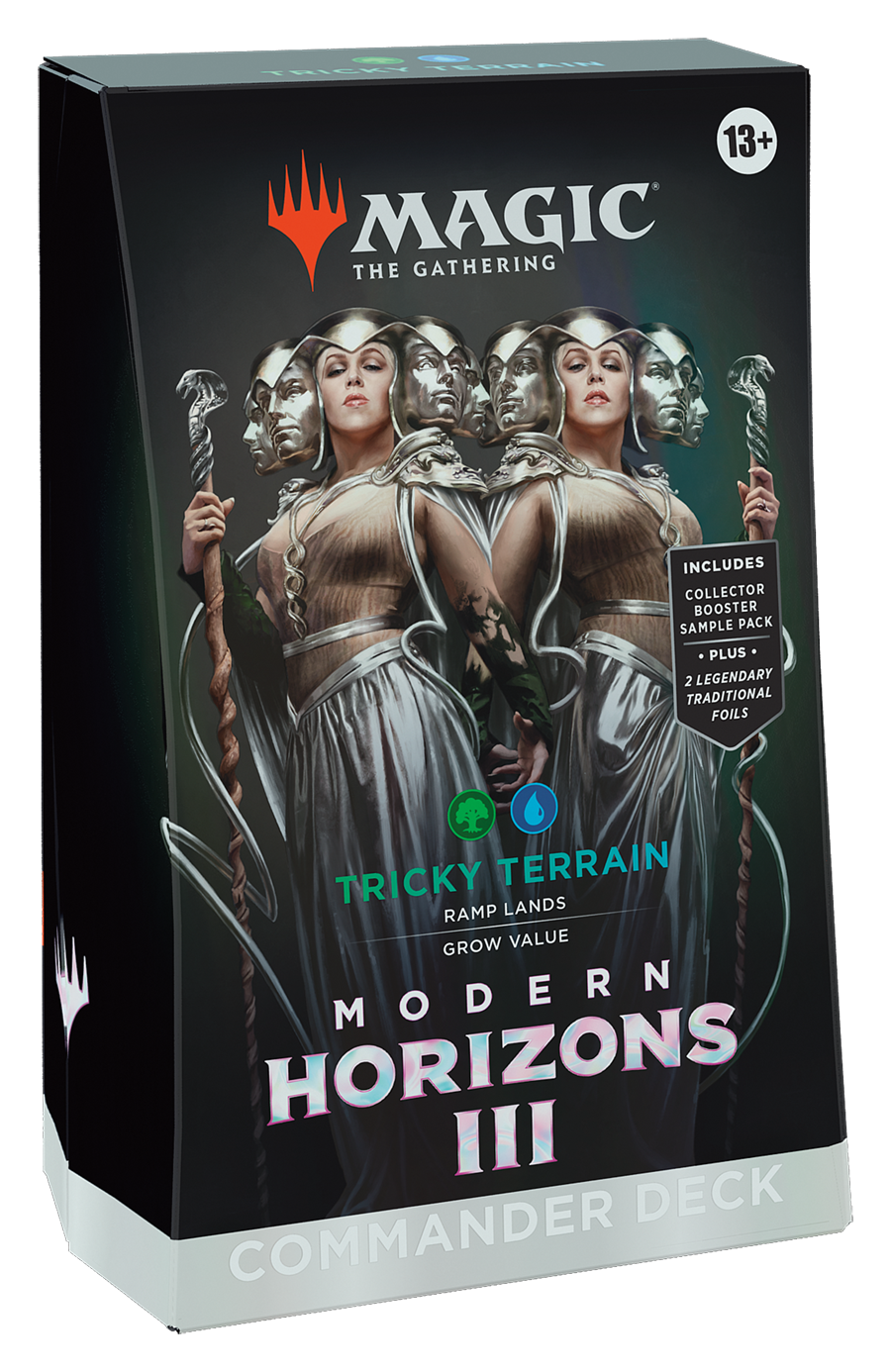 Modern Horizons 3 Commander Deck Tricky Terrain