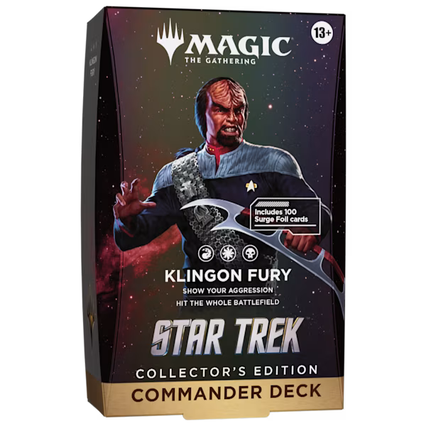 Magic: The Gathering® Star Trek™ Collector Commander Deck Klingon Fury (Pre-Order)