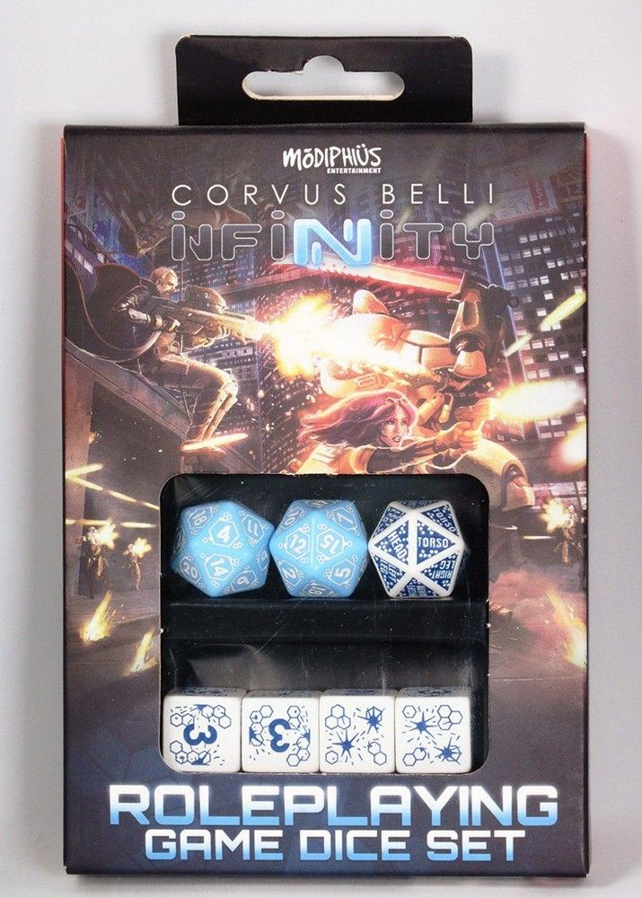 Infinity: Pan Oceania Dice Set Corvus Belli Infinity