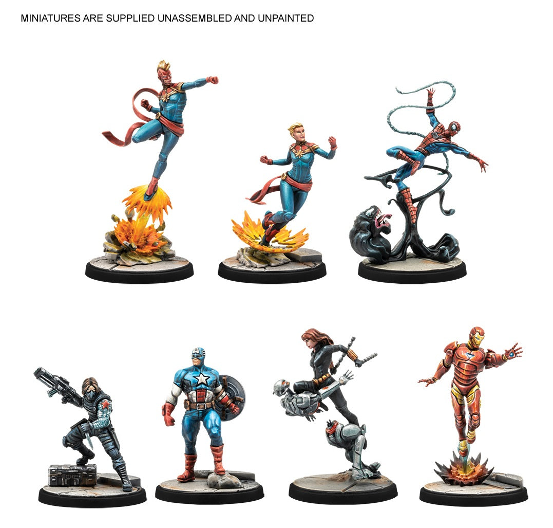 Marvel Crisis Protocol - Earth's Mightiest Core Set