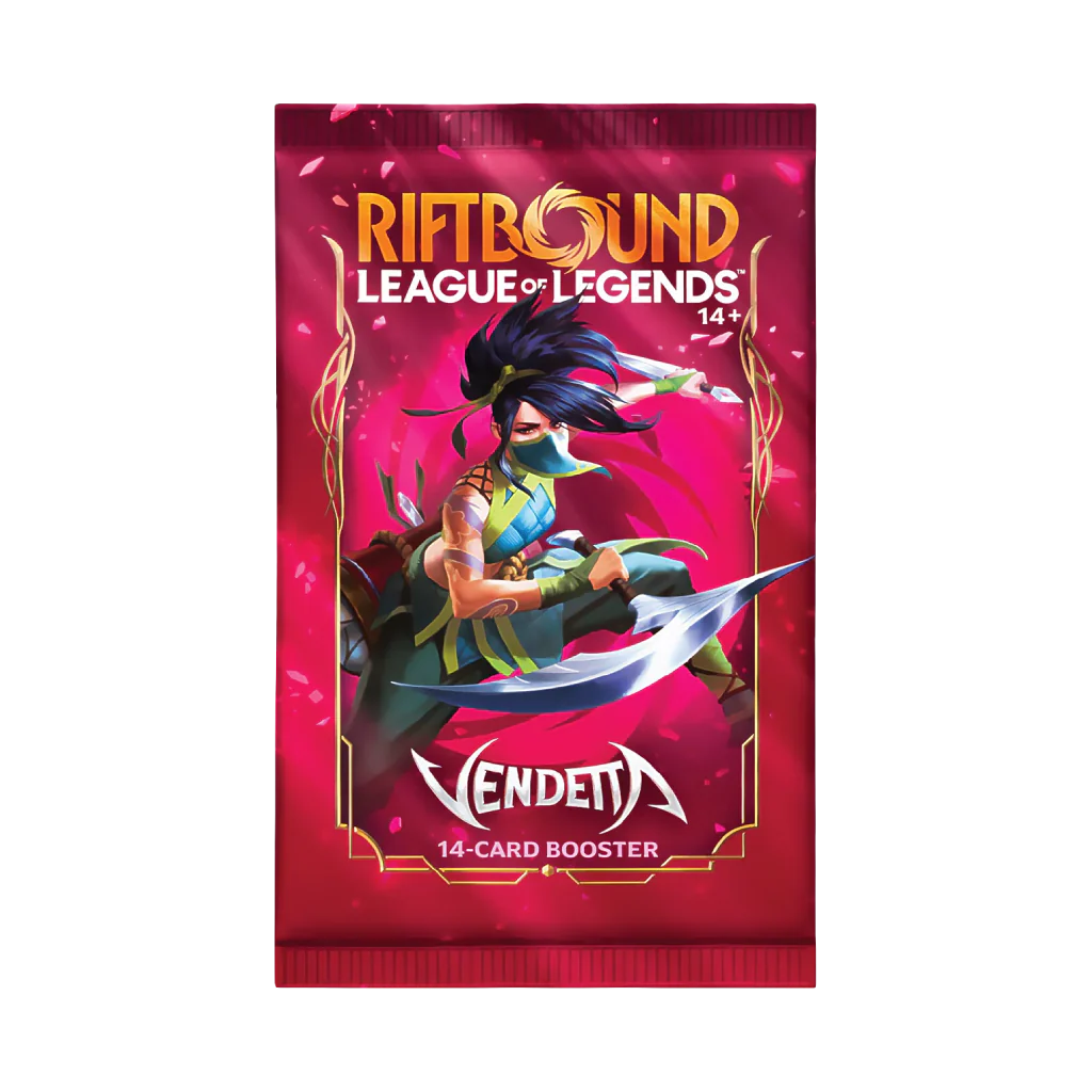 Riftbound: League of Legends Trading Card Game - Vendetta Booster Pack (Pre-Order)