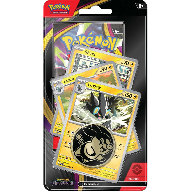 Pokémon TCG: Mega Evolution Pitch Black - Premium Checklane - Luxray