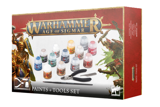AGE OF SIGMAR PAINTS + TOOLS