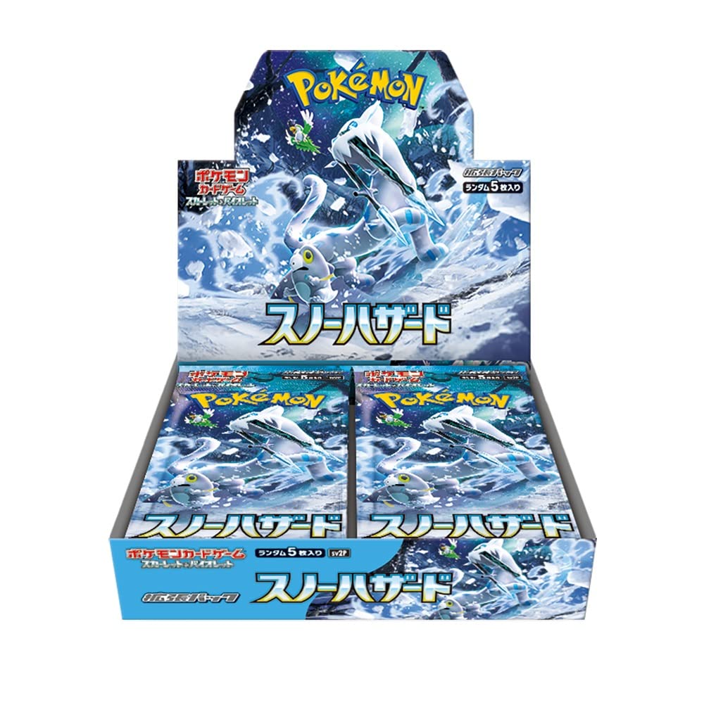 Japanese Pokemon TCG Scarlet Violet Snow Hazard SV2P Sealed Booster Box