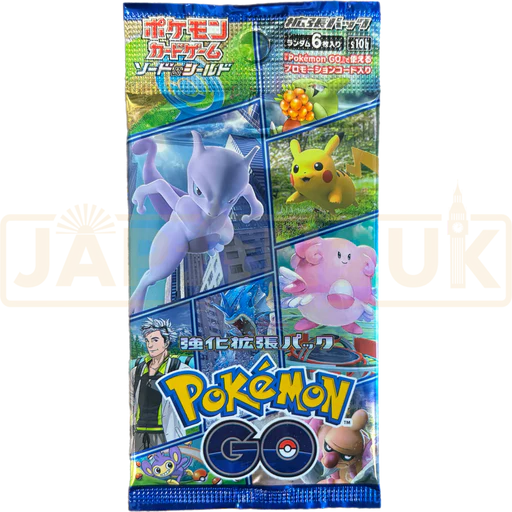 Japanese Pokemon TCG Pokemon GO Sealed Booster Pack – Lvl Up Gaming UK