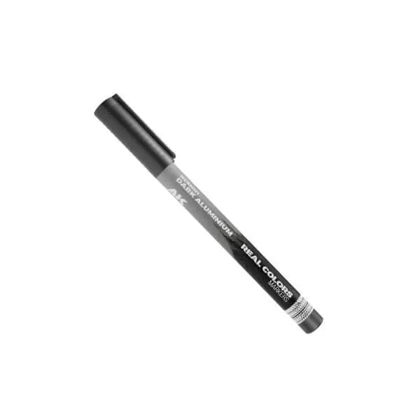 AK Interactive RCM011 Real Colors Marker Dark Aluminium