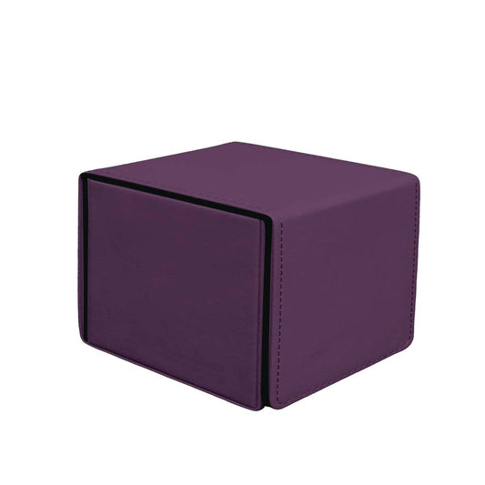 Vivid Alcove Edge Deck Box - Midnight Plum Ultra Pro