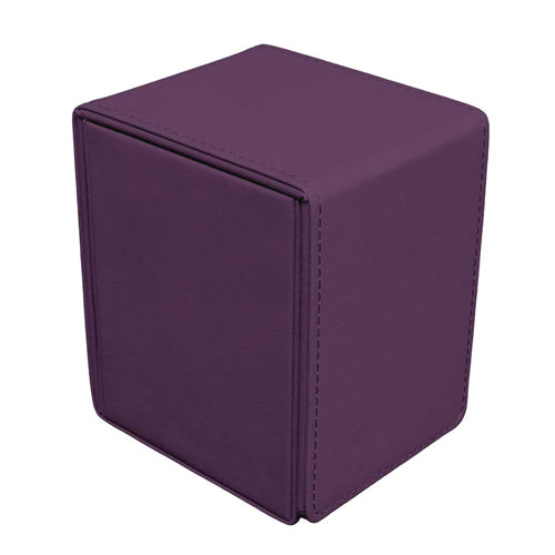 Vivid Alcove Flip Deck Box - Midnight Plum Ultra Pro