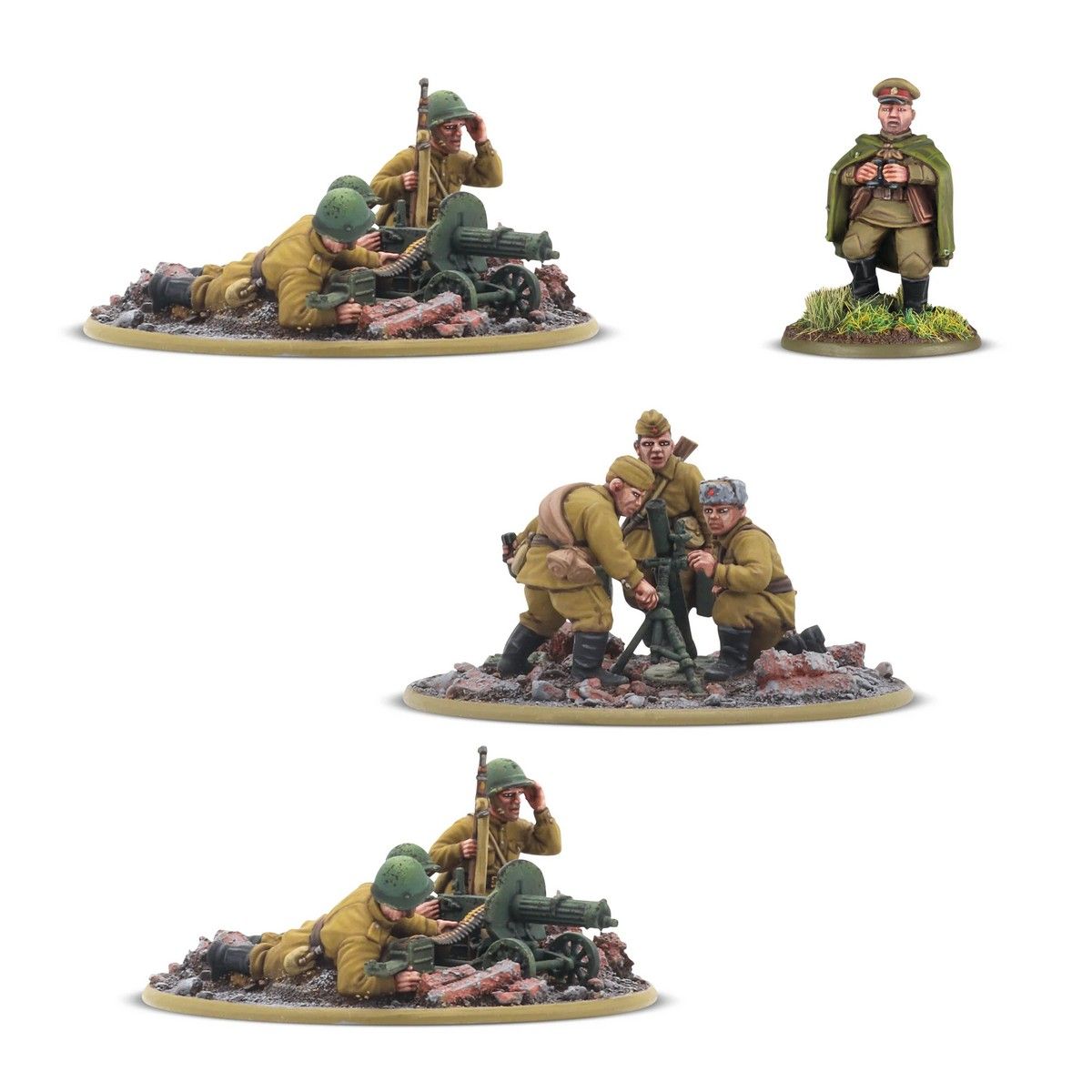 Bolt Action: Soviet Army heavy weapons platoon