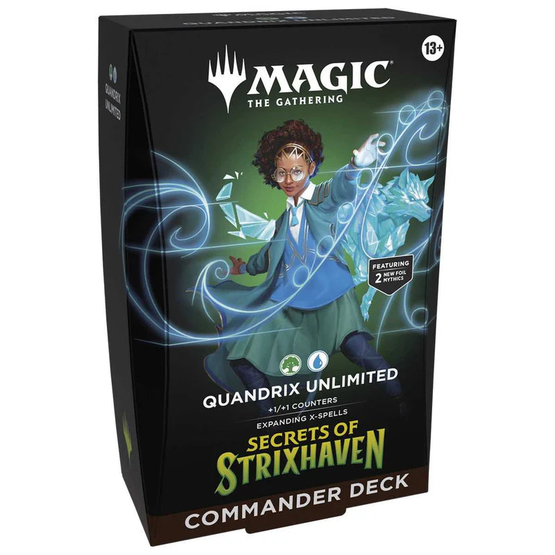 Magic: The Gathering: Secrets of Strixhaven Commander Deck - Quandrix Unlimited (Pre-Order)