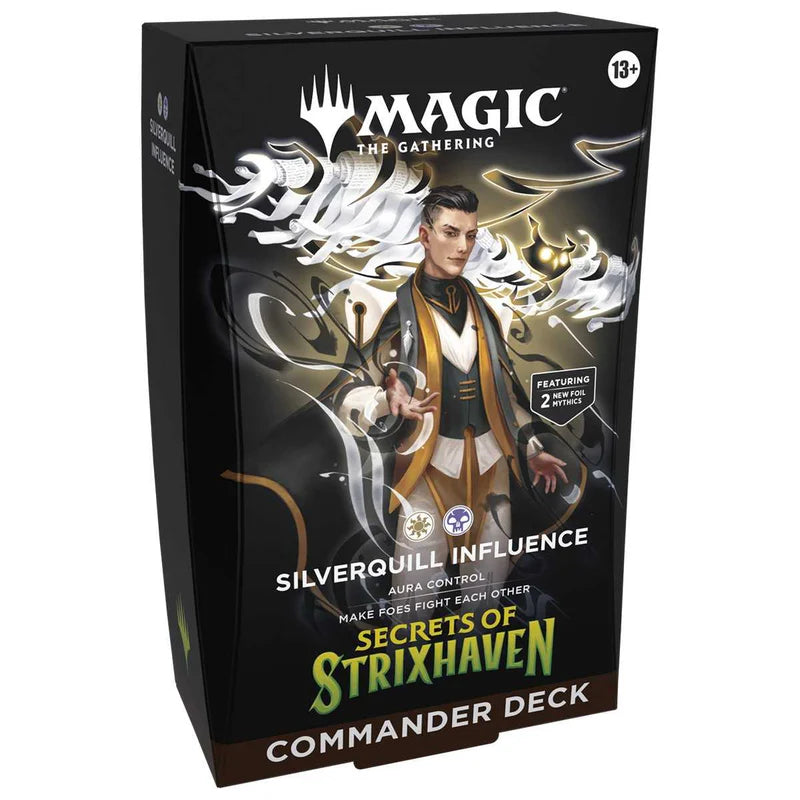 Magic: The Gathering: Secrets of Strixhaven Commander Deck - Silverquill Influence (Pre-Order)