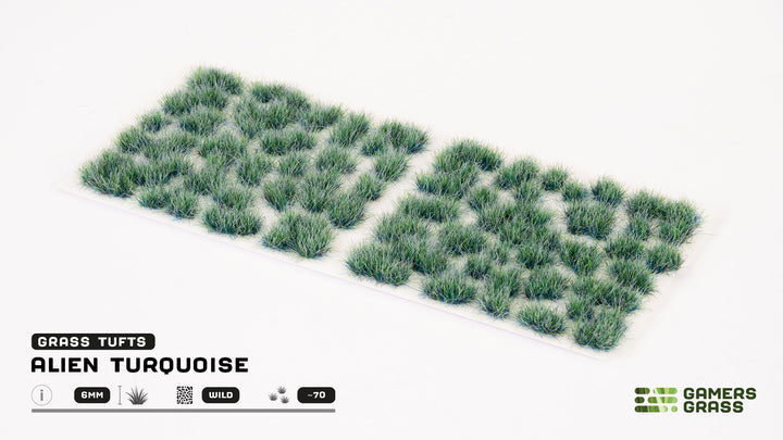 Alien Turquoise 6mm - Gamers Grass