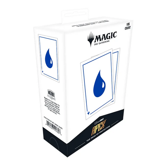Ultra Pro - Magic The Gathering - Mana 8 - 105ct Apex Deck Protector Sleeves - Island