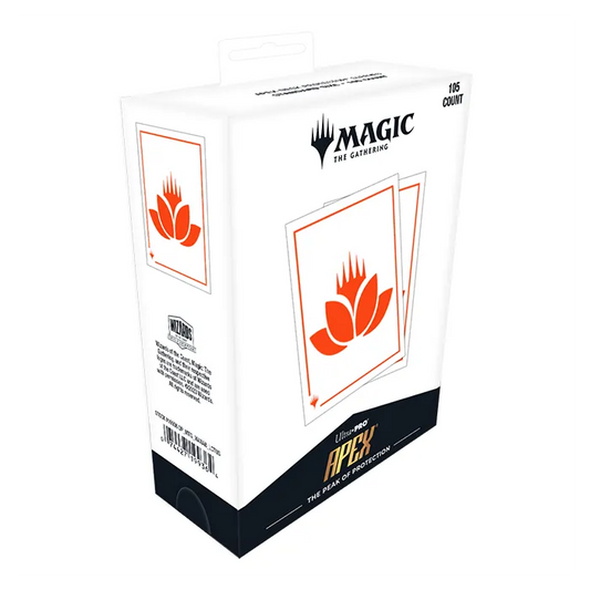 Ultra Pro - Magic The Gathering - Mana 8 - 105ct Apex Deck Protector Sleeves - Lotus