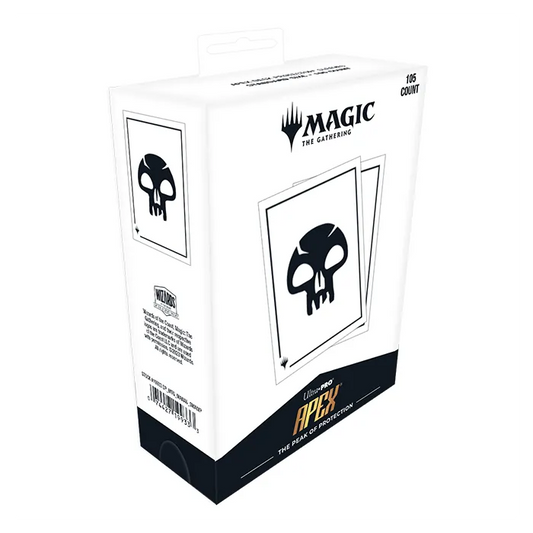 Ultra Pro - Magic The Gathering - Mana 8 - 105ct Apex Deck Protector Sleeves - Swamp