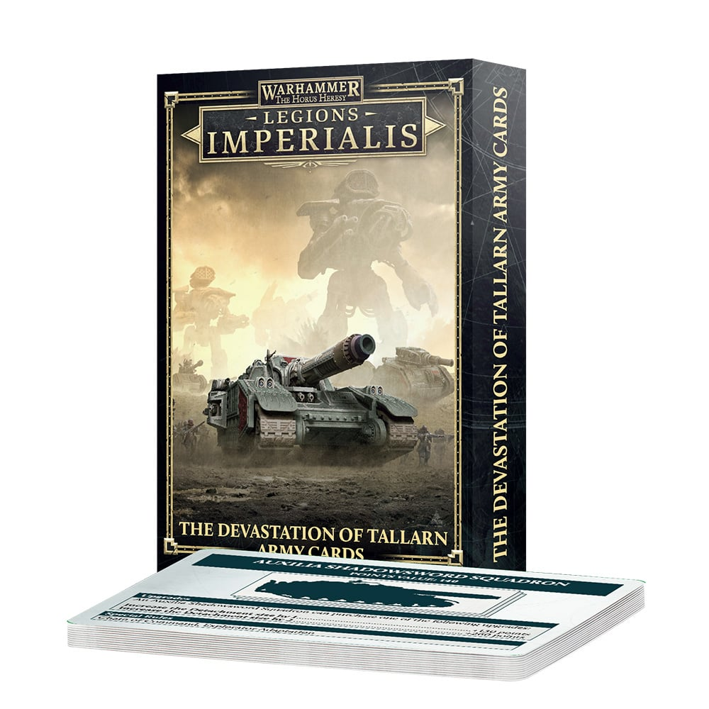 LEGIONS IMPERIALIS: DEVASTATION OF TALLARN ARMY CARDS (EL)
