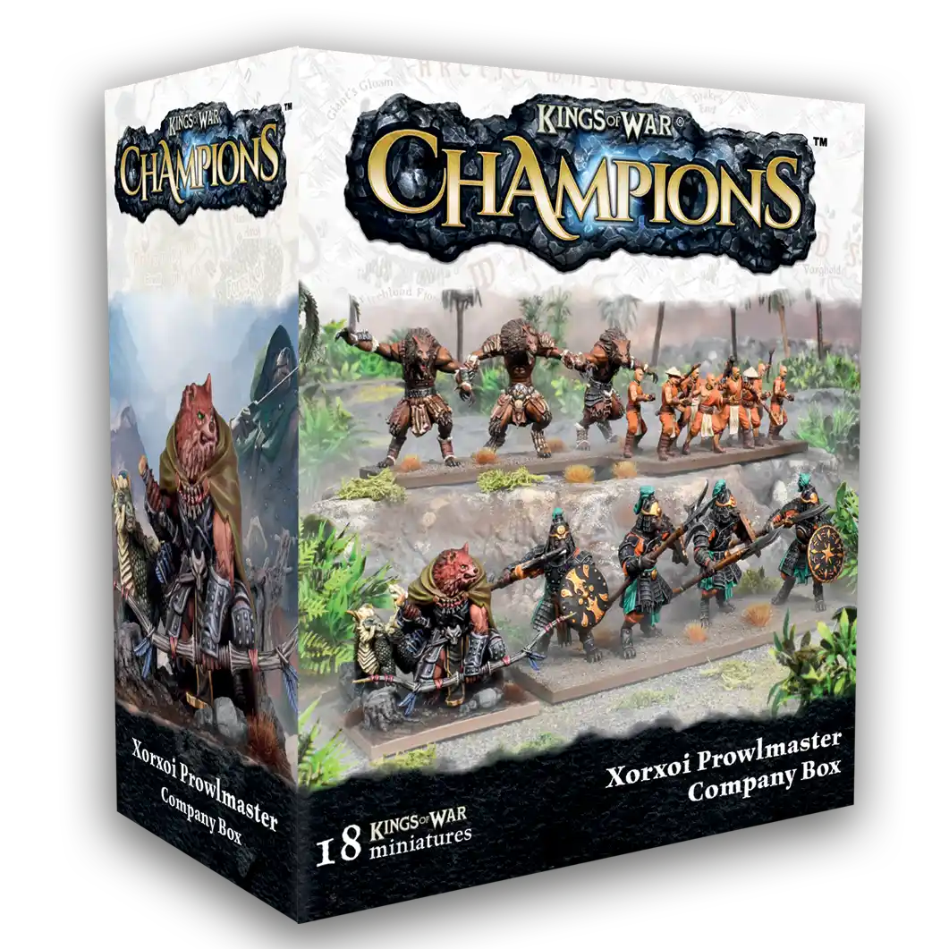 Kings of War : Xorxoi Prowlmaster Company Box