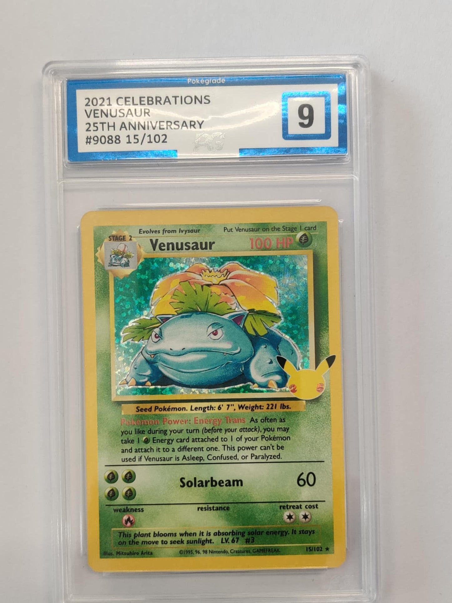Venusaur CEL015 English PG-9