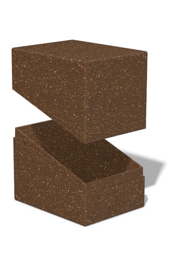 Ultimate Guard Return To Earth Boulder Deck Case 133+ Standard Size Brown