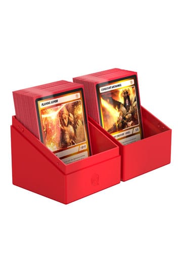 Ultimate Guard Boulder Deck Case 100+ Solid Red