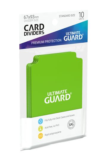 Ultimate Guard Card Dividers Standard Size Light Green