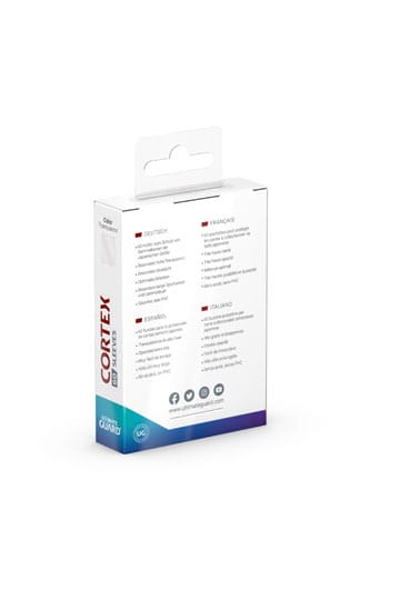 Ultimate Guard Cortex Sleeves Japanese Size Transparent (60)