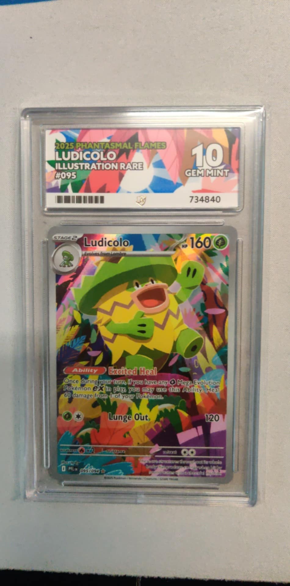 Ludicolo 095 MEPF English ACE-10