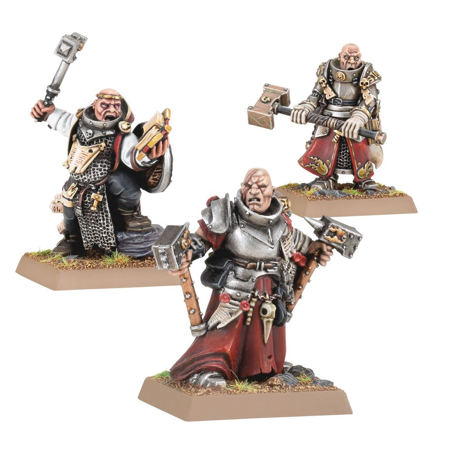 THE OLD WORLD: EMPIRE OF MAN WARRIOR PRIESTS OF SIGMAR (D)