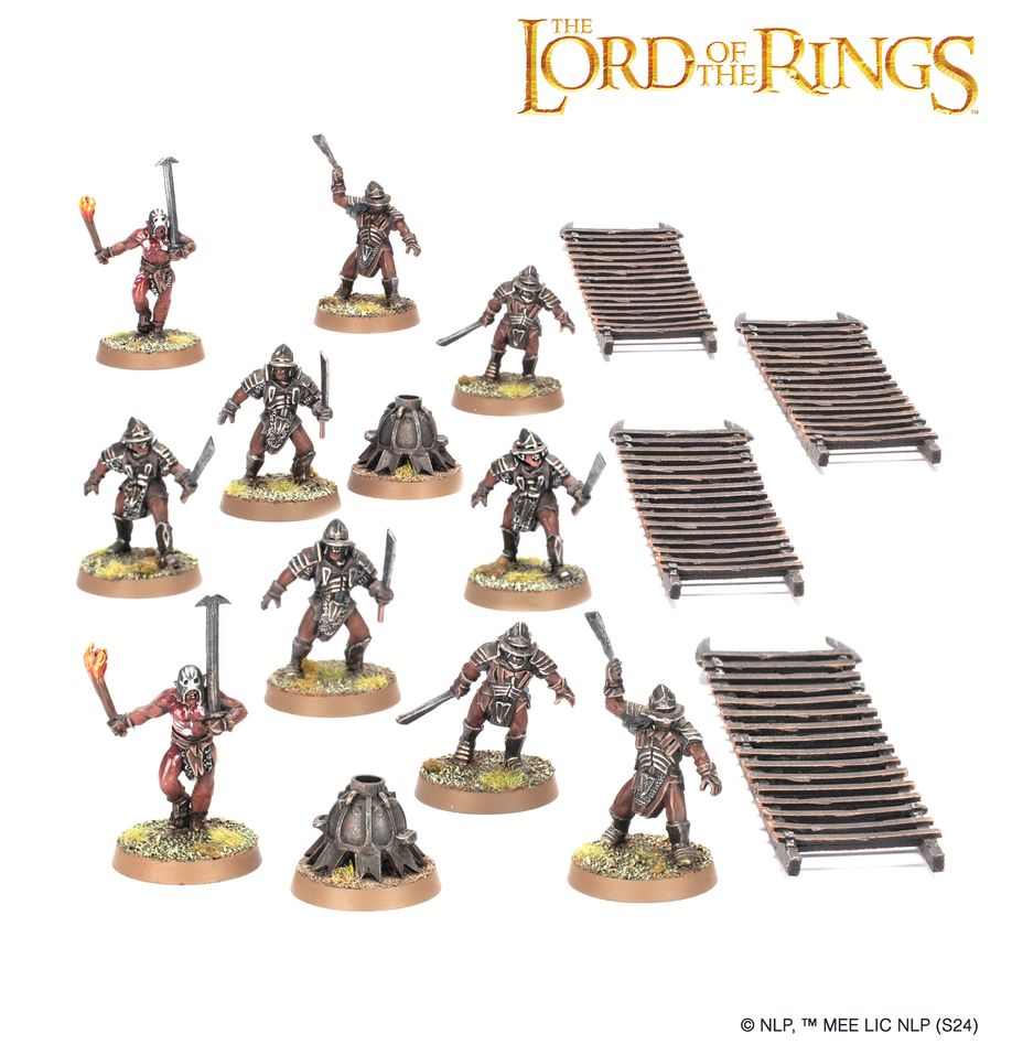 MIDDLE-EARTH SBG: URUK-HAI™ DEMOLITION TEAM / SIEGE TROOPS (D)