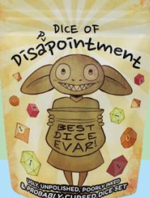 Dice of Disappointment - Mystery Dice Set - Mystery Dice Goblin