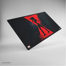 Gamegenic Marvel Champions Game Mat – Black widow