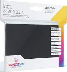 Gamegenic Prime Sleeves Black (100 ct.)