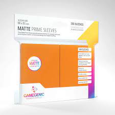 Gamegenic Matte Prime Sleeves Orange (100 ct.)
