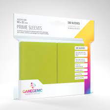 Gamegenic Prime Sleeves Lime (100 ct.)