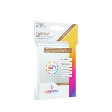 Gamegenic MATTE 7 Wonders Sleeves 67 x 103 mm (80 ct.)