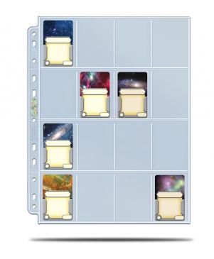 100 x 16-Pocket Platinum Page with 41 mm x 63 mm Pocket