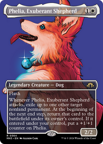 Phelia, Exuberant Shepherd (Borderless) [Modern Horizons 3]