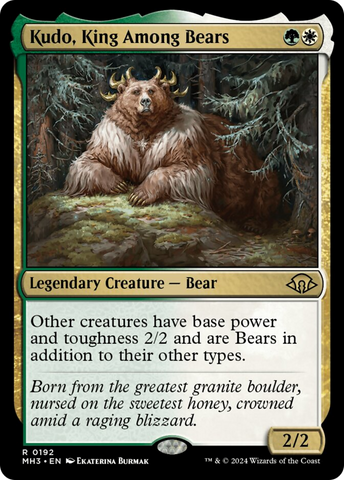 Kudo, King Among Bears [Modern Horizons 3]
