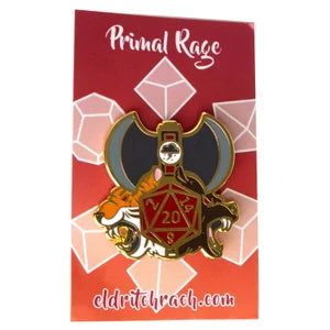 Pin Badge - Primal Rage by Eldritch Rach