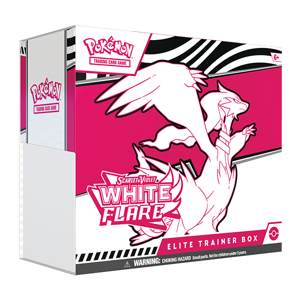 WEBSTORE 1 PER CUSTOMER Pokémon TCG: Scarlet & Violet 10.5 - White Flare - Elite Trainer Box Reshiram