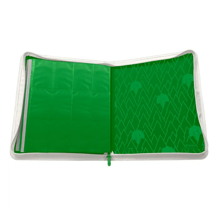 Ultra Pro - Magic The Gathering - Mana 8 - 12-Pocket Zip PRO-Binder - Forest