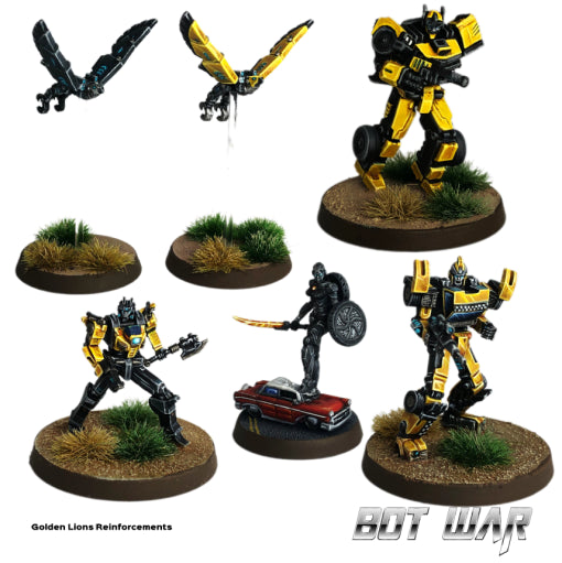 Bot War - Golden Lions Reinforcements