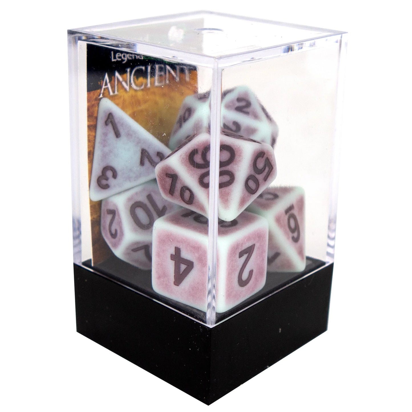 Legend Dice - Boxed Display - Poly Dice Set - Ancient - Grape