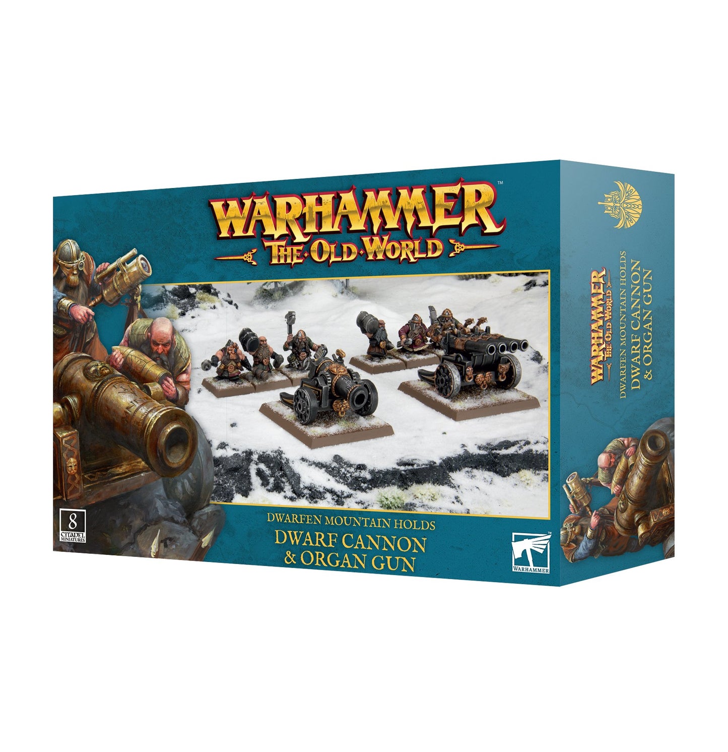 THE OLD WORLD: DWARFEN MOUNTAIN HOLDS: DWARF CANNON & ORGAN GUN