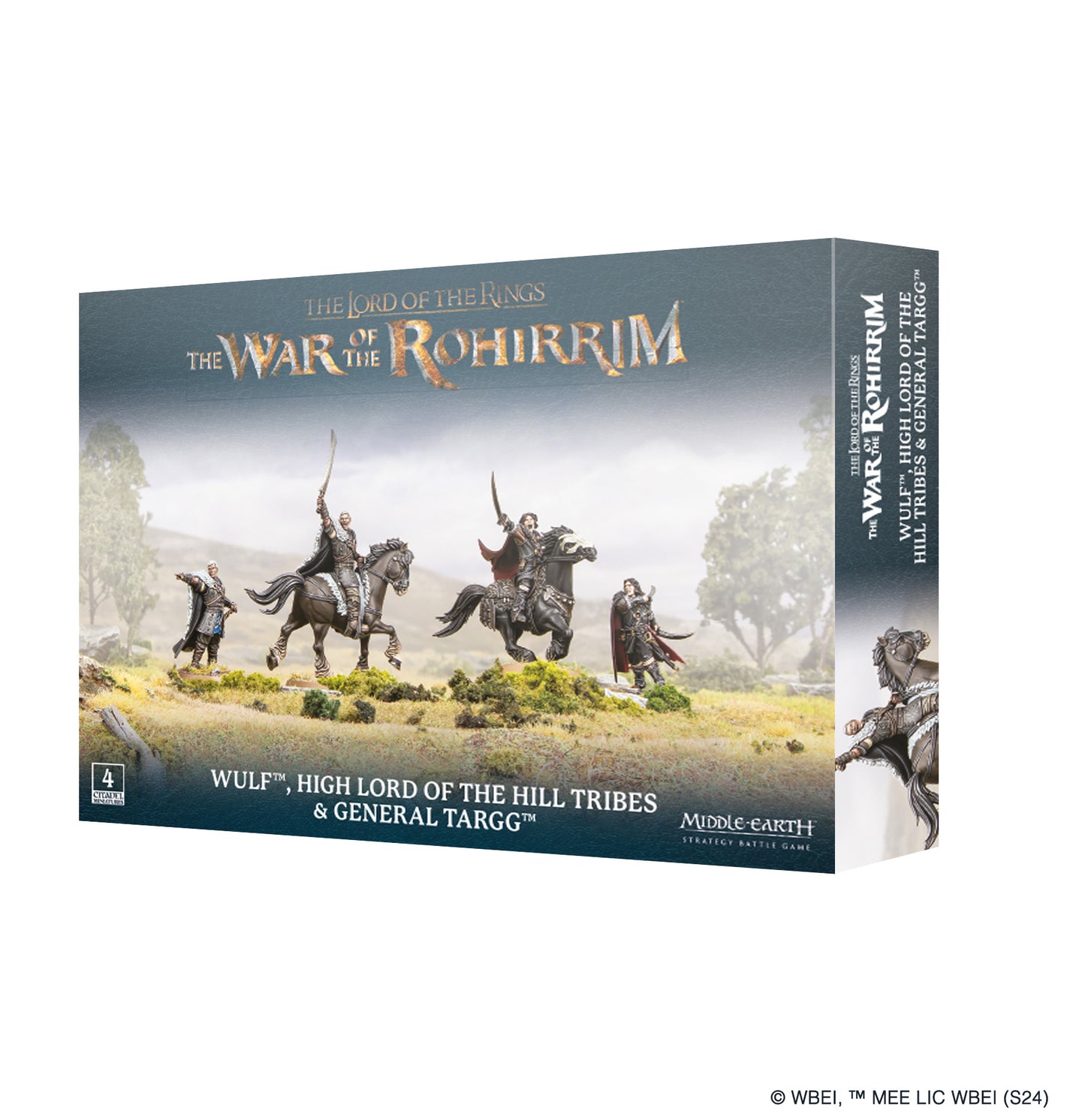MIDDLE-EARTH SBG: WULF HIGH LORD OF THE HILL TRIBES & GENERAL TARGG