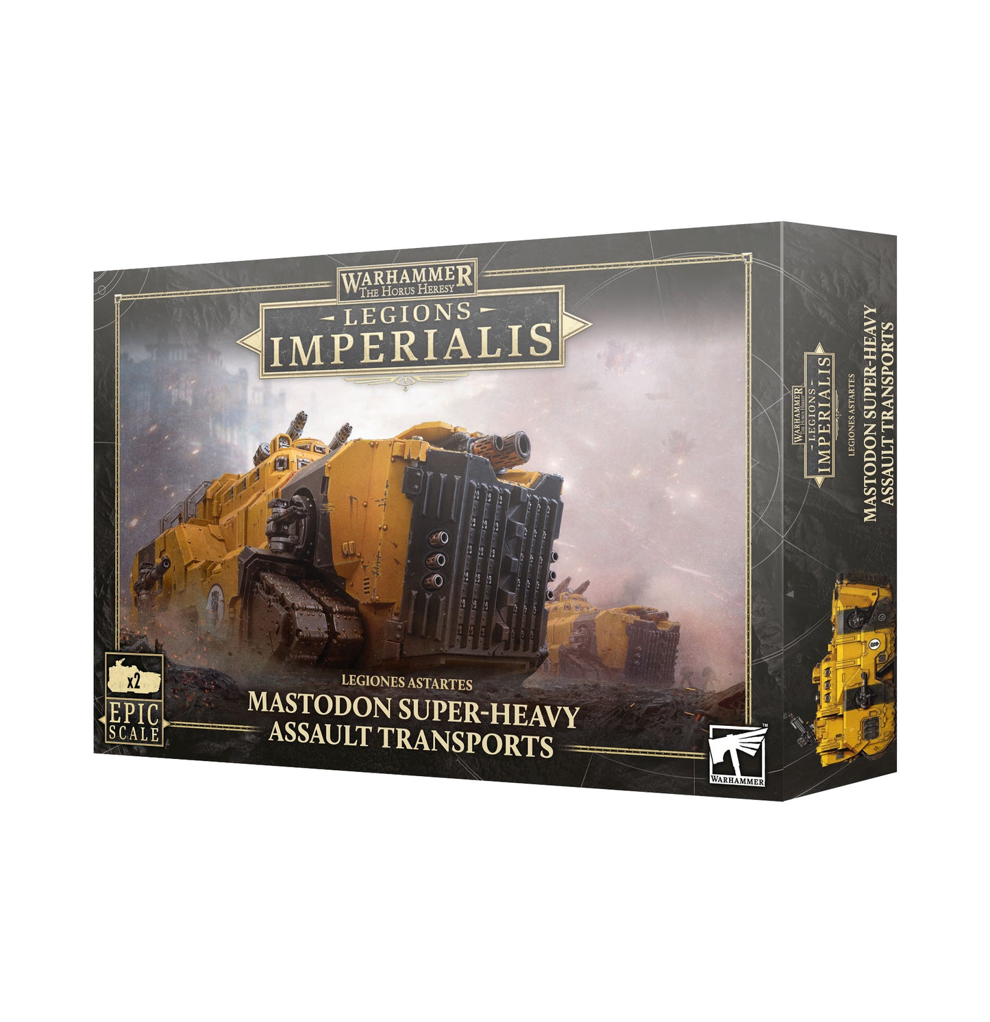 LEGIONS IMPERIALIS: MASTODON SUPER-HEAVY ASSAULT TRANSPORTS (Pre-Order)